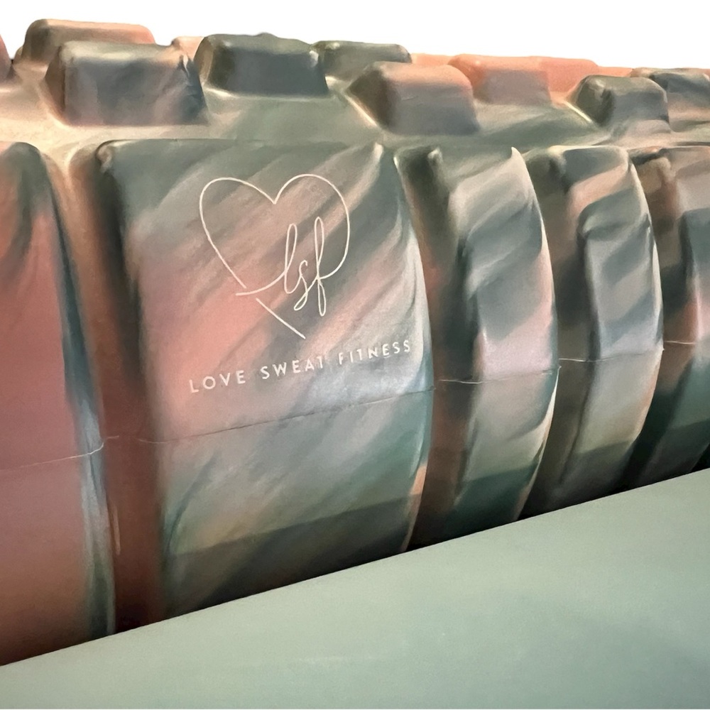 Love Sweat Fitness 2-in-1 Foam Roller